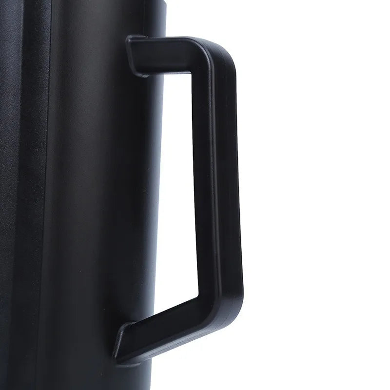 Black french press handle