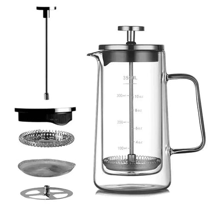 Glass French Press Coffee Maker