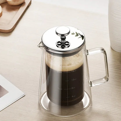 Glass French Press Coffee Maker