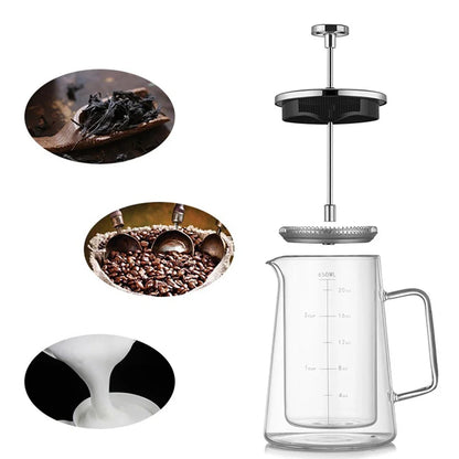 Glass French Press Coffee Maker
