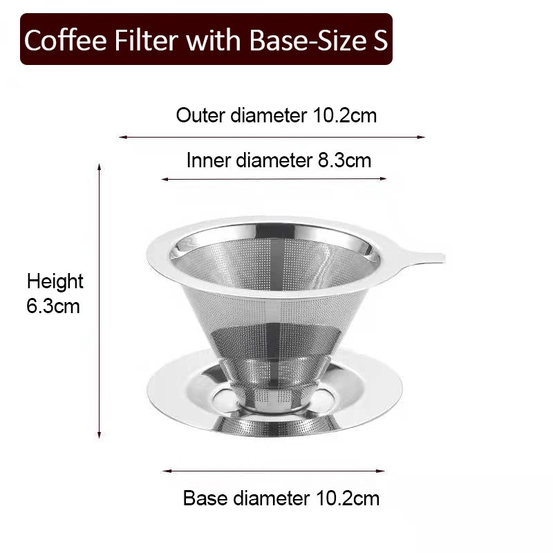 Reusable Stainless Steel Coffee Filter