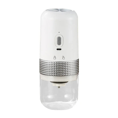 White Portable USB-Charge Electric Coffee Grinder