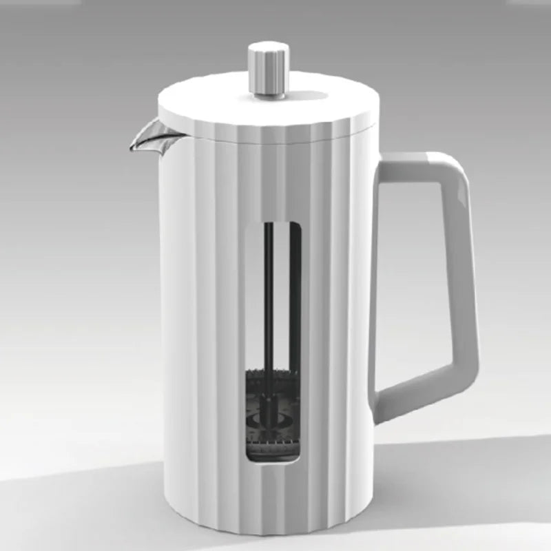 White french press